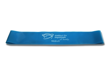 MYOLOGIK Fitnessband blau Medium